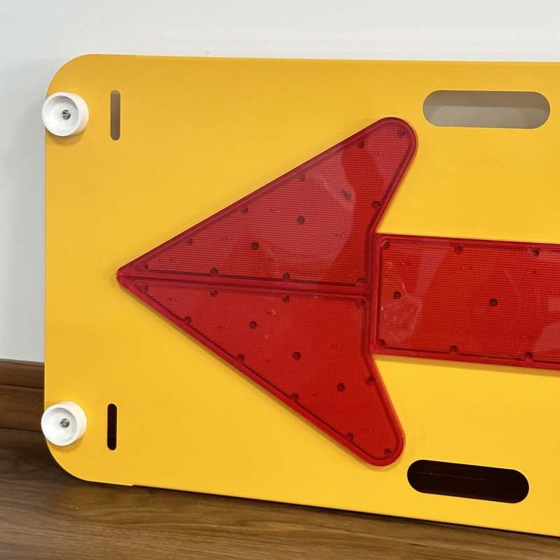 Aanpasbaar visueel richtingsbord met strookmodus en DC6V-spanning
