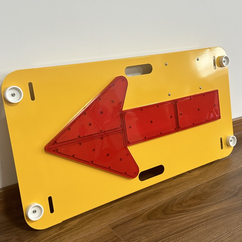 Aanpasbaar visueel richtingsbord met strookmodus en DC6V-spanning
