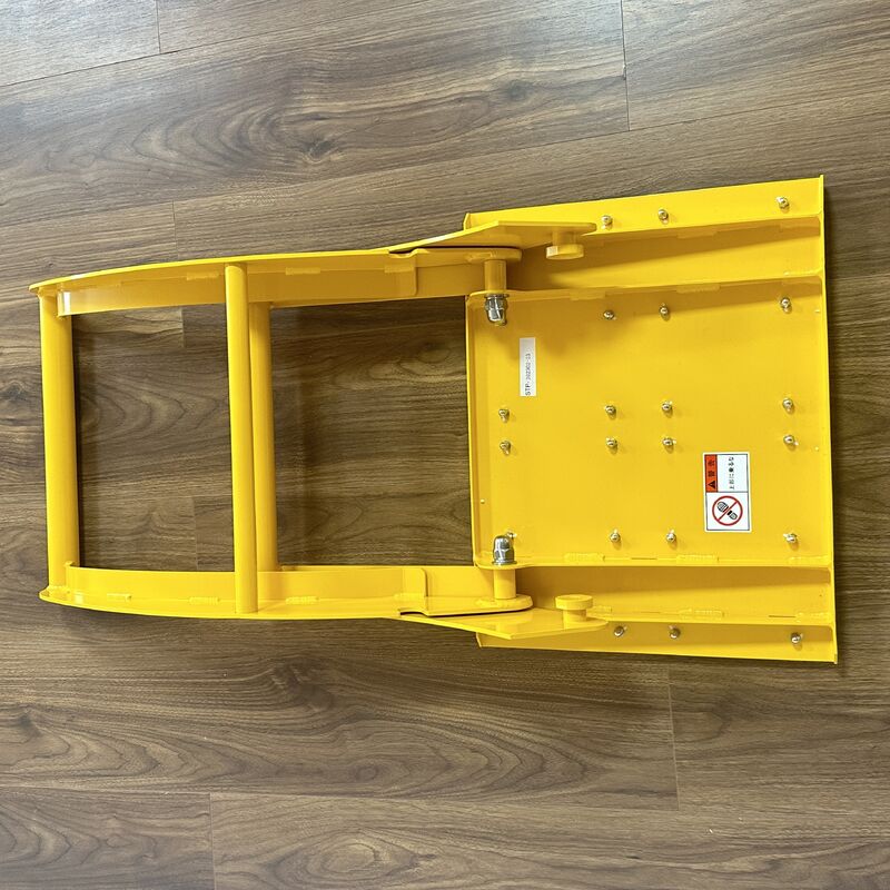 Lichtgewicht opvouwbaar draagbaar voertuigbarricade met actieve remmen voor voertuigcontrole bij lage snelheden