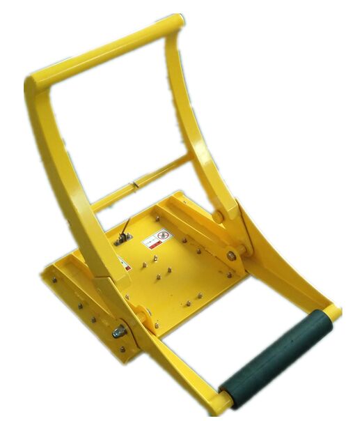 Aluminium rubberplaat draagbare voertuigbarrière met opvouwbaar ontwerp en 13,4 kg lichtgewicht voor snelle wegen