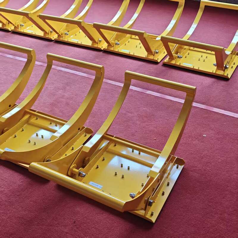 Aluminium rubberplaat draagbare voertuigbarrière met opvouwbaar ontwerp en 13,4 kg lichtgewicht voor snelle wegen