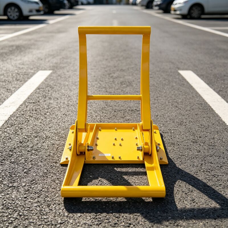 Weerbestendige Draagbare Voertuigbarrières en Opvouwbare Botsbarrière van 13,4 kg voor Parkeerplaatsen en Bouwplaatsen