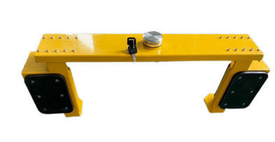 Traffic Yellow Anti Sliding 5KG Wheel Clamp voor veilig parkeren en diefstalpreventie