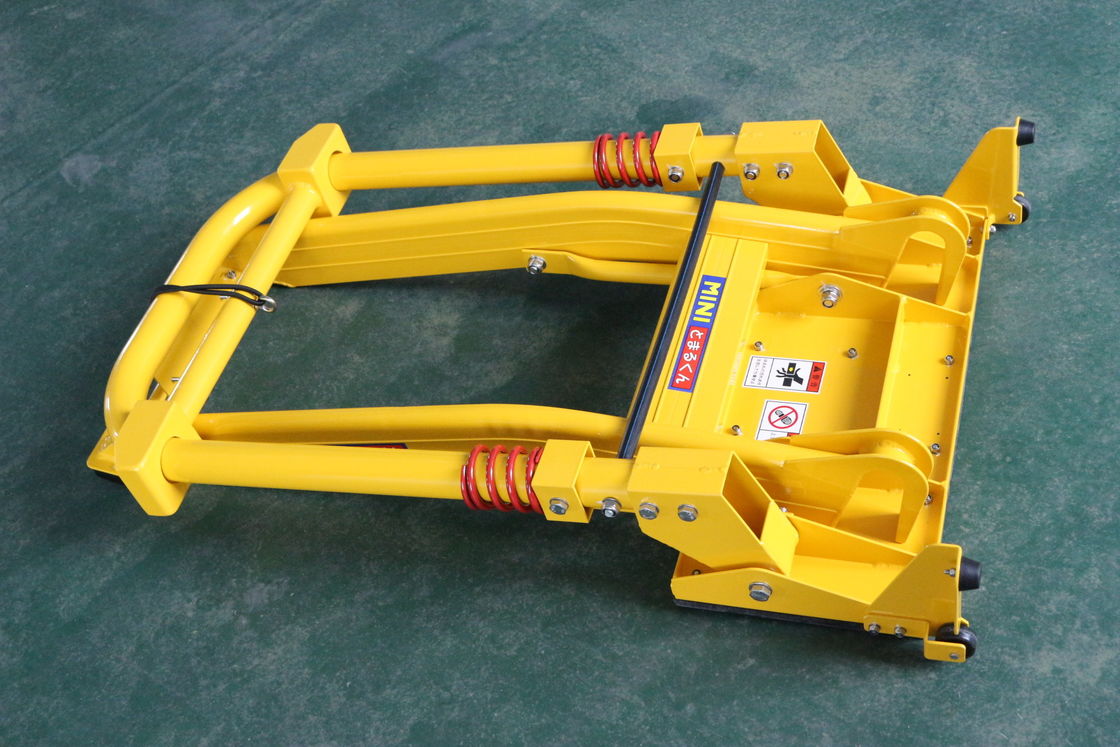 Opvouwbare 660 mm breed draagbare voertuigbarricade met elektrostatisch sproeien voor bouwgebieden