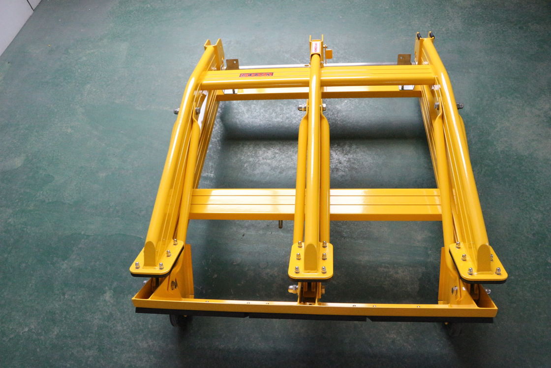 25 kg lichtgewicht opvouwbaar draagbaar voertuigbarricade met elektrostatisch sproeien voor verkeersveiligheid