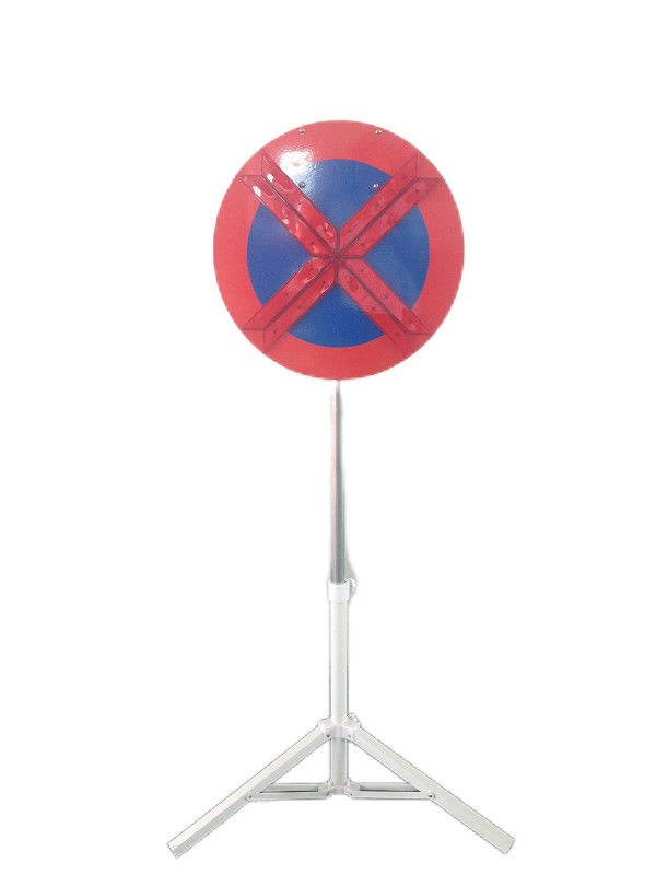 Hoge helderheid LED-waarschuwingsbord met instelbare hoogte en waterdicht ontwerp voor verkeersregeling