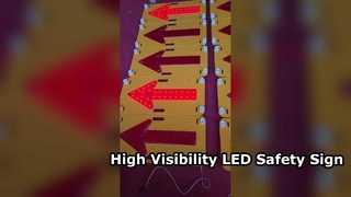 Testen en verpakken van LED-verlichte pijlborden