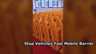 Video van het productieproces van mobiele voertuigbarrières in de fabriek